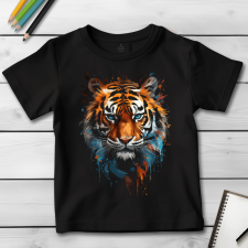  Tigris póló (Gyerek)(Színes 2) gyerek póló