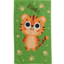 Tigris Roar kéztörlő arctörlő, törölköző 30x50 cm babatörülköző, kifogó