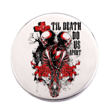 Til death do us apart kitűző kitűző