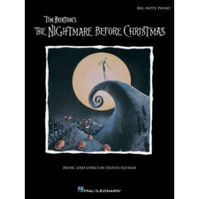  Tim Burton's the Nightmare Before Christmas: Big-Note Piano – Danny Elfman idegen nyelvű könyv