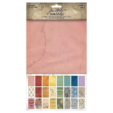 Tim Holtz Díszítőelem - Backdrops Volume 5 - Idea-ology (1 csomag) decoupage papír