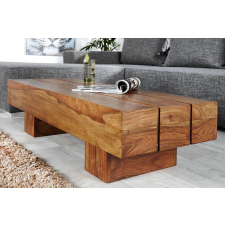 Timber Dohányzóasztal Timber Grand 100 cm sheesham bútor