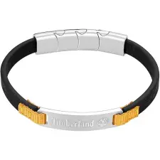 TIMBERLAND férfi bőr karkötő fekete TDAGB0002201 karkötő