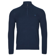 TIMBERLAND Pulóverek Cotton YD 1/4 Zip Sweater Tengerész EU XL
