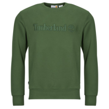 TIMBERLAND Pulóverek Embroidery Tonal Crew Neck Zöld EU M férfi pulóver, kardigán