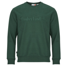 TIMBERLAND Pulóverek Embroidery Tonal Crew Neck Zöld EU S férfi pulóver, kardigán