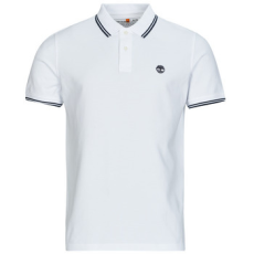 TIMBERLAND Rövid ujjú galléros pólók SHORT SLEEVE POLO Fehér EU M