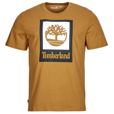 TIMBERLAND Rövid ujjú pólók Colored Short Sleeve Tee Citromsárga EU M