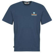 TIMBERLAND Rövid ujjú pólók ILLUSTRATED TREE LOGO BACK GRAPHIC TEE Kék EU M