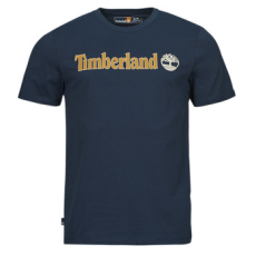 TIMBERLAND Rövid ujjú pólók Linear Logo Short Sleeve Tee Tengerész EU S