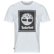 TIMBERLAND Rövid ujjú pólók STACK LOGO SHORT SLEEVE TEE Fehér EU S férfi póló