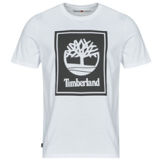 TIMBERLAND Rövid ujjú pólók STACK LOGO SHORT SLEEVE TEE Fehér EU XXL
