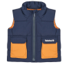 TIMBERLAND Steppelt kabátok  DOUDOUNE SANS MANCHES T60341 Kék 9 hónapos