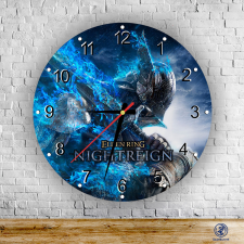 Time4Gift Elden Ring Nightreign - Poszter kör alakú üveg falióra ajándéktárgy
