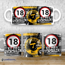 Time4Gift Még gyorsulok - Születésnapos bögre (több féle) bögrék, csészék