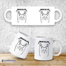 Time4Gift Meowtallica bögre bögrék, csészék