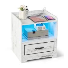 Timeless Home Vintage stílusú okos éjjeliszekrény bútor