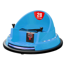 Timeless Tools Elektromos gyermek dodzsem 6V, akkumulátorral, távírányítóval, kék elektromos járgány