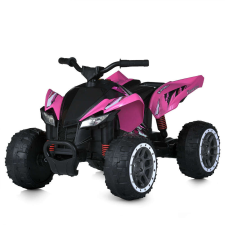 Timeless Tools Elektromos quad gyerekeknek, 12V, rózsaszín elektromos járgány