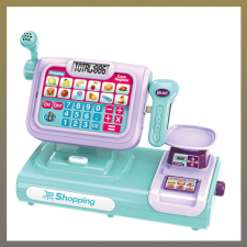 Timeless Tools Játék pénztárgép, kék-lila HOP1001616 vásárlás