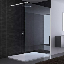 Timeless Tools Walk-in 8 mm-es edzettüveg zuhanyfal, 100x200cm kád, zuhanykabin