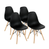 Timelesstools 4 db modern étkezőszék, 4 színben