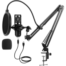 Timelesstools Asztalra szerelhető  stúdió mikrofon,  USB csatlakozóval mikrofon