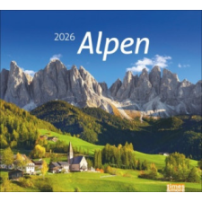  times&more Alpen Bildkalender 2026 naptár, kalendárium