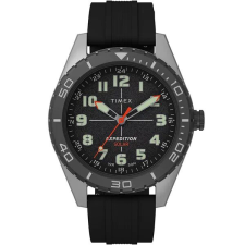 Timex Expedition Field Solar férfi karóra 43 mm, WR50, gumiszíj karóra