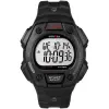  Timex Ironman Triathlon férfi sportóra, WR100, fekete gumiszíj, ébresztő, stopper