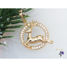  Tina Xuping szarvas medál -18K medál