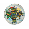  Tini Nindzsa Teknőcök Warriors fólia lufi 46 cm (WP)