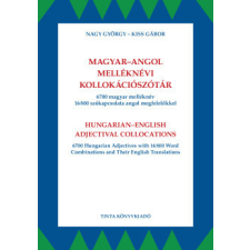 Tinta Könyvkiadó Magyar-angol melléknévi kollokációszótár nyelvkönyv, szótár