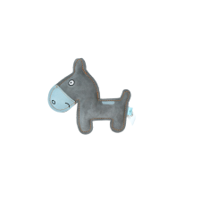 Tiny Doodles Szamár kék kutyajáték plüss játék kutyáknak