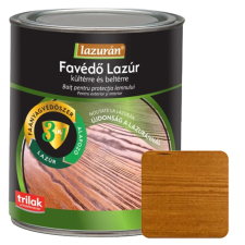 TISZAFA - LAZURÁN FAVÉDŐ LAZÚR 3IN1 - OLDÓSZERES VÉKONYLAZÚR - 2,5 L favédőszer és lazúr
