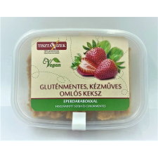 Tiszta Ízek Epres omlós keksz 180g Tiszta Ízek gluténmentes, kézműves reform élelmiszer