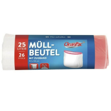 Tisztapac-kaltesz, Zsineges szemeteszsák 25 liter, 26 darab tisztító- és takarítószer, higiénia