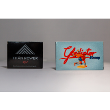 TITÁN POWER red - 3 DB + Gladiátor Strong Kapszula Férfiaknak - 4 db potencianövelő