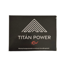  TITÁN POWER RED ERŐS POTENCIANÖVELŐ KAPSZULA - 3 DB potencianövelő