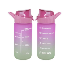 Titiz 111808-161 Iris 500ml Színátmenetes üveg kulacs - Rózsaszín kulacs, kulacstartó