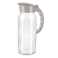 Titiz Ala Jug Box Üveg kancsó 1,2L - Átlátszó / Lila (KC-103) vízforraló és teáskanna