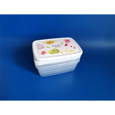 Titiz Iris aria tárolódoboz szett 3 darabos, 3x1.200ml ap-9258 uzsonnás doboz