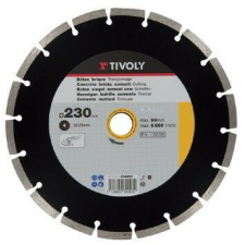  Tivoly Gyémánt Vágótárcsa - 230 mm, Szegmentált csiszolókorong és vágókorong