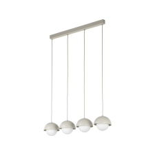 TK Lighting Bono szürke függesztett lámpa (TK-10213) E27 4 izzós IP20 világítás