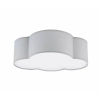 TK Lighting Cloud mennyezeti lámpa szürke