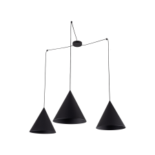 TK Lighting Cono fekete függesztett lámpa (TK-6629) E27 1 izzós IP20 világítás