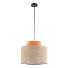 TK Lighting Duo narancs-barna függesztett lámpa (TK-3227) E27 1 izzós IP20 világítás
