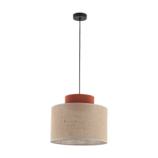 TK Lighting Duo piros-barna függesztett lámpa (TK-2785) E27 1 izzós IP20 világítás