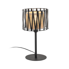 TK Lighting Harmony Nature fekete asztali lámpa (TK-5889) E27 1 izzós IP20 világítás
