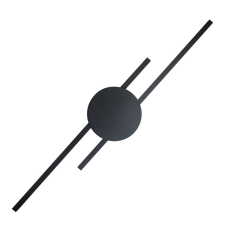 TK Lighting Java fekete fali lámpa (TK-1367) LED 1 izzós IP20 világítás